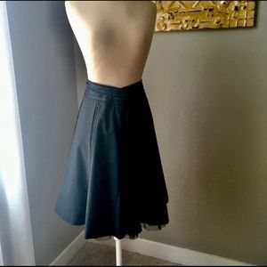 Formal black skirt